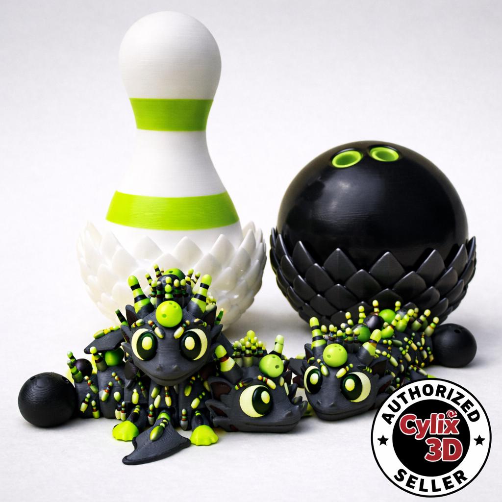 Bowling Dragon & Egg Set