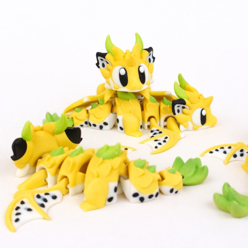 Dragon Fruit Dragons & Egg Set