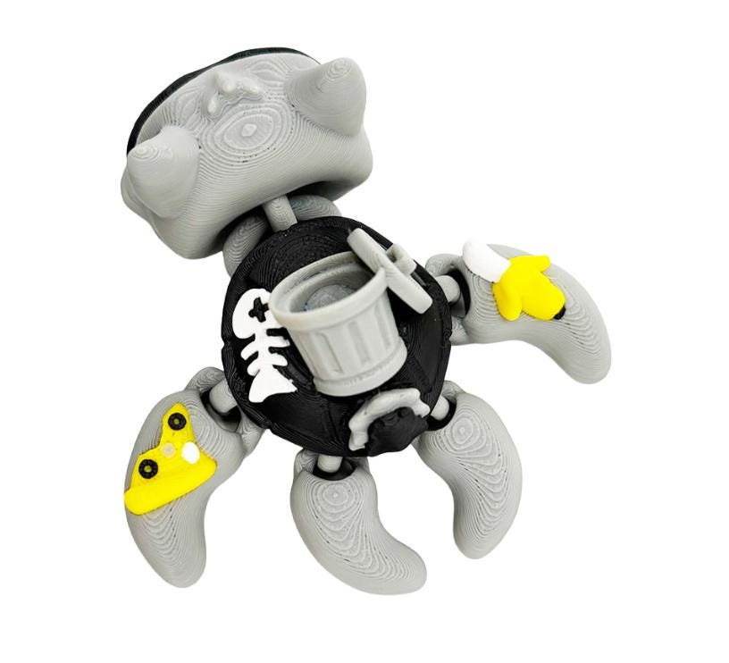 Articulated Raccoon Turtle