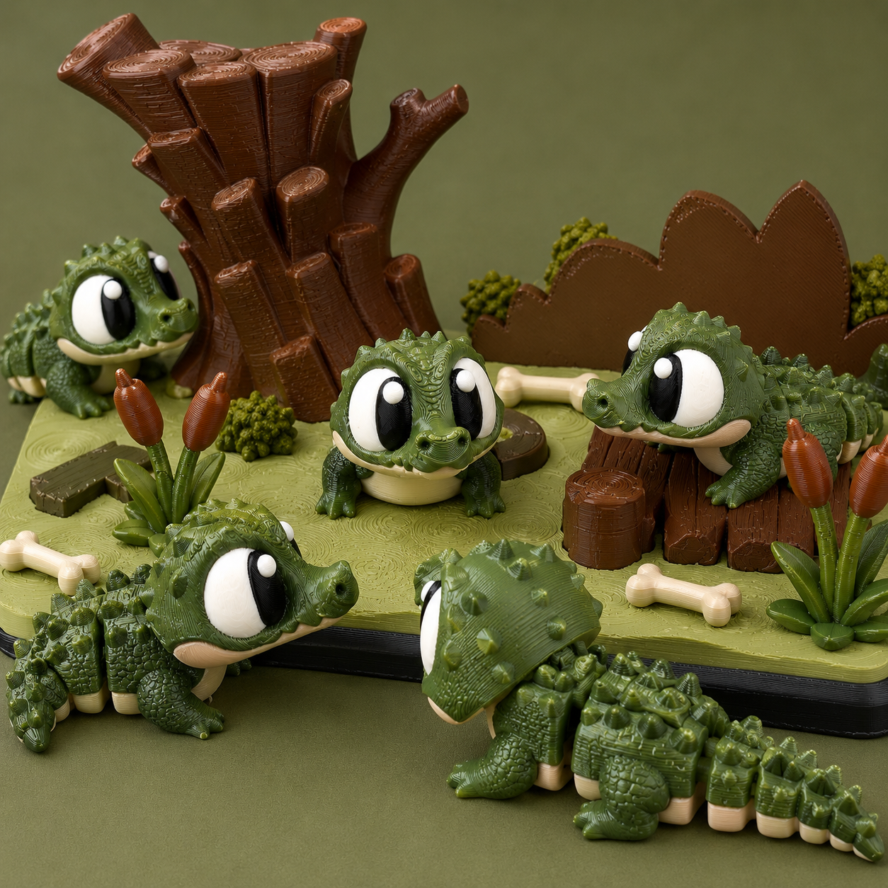 Crocodile Swamp Playset