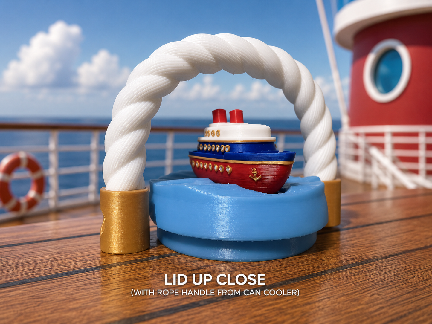 Personalized Cruise Ship Can Cooler