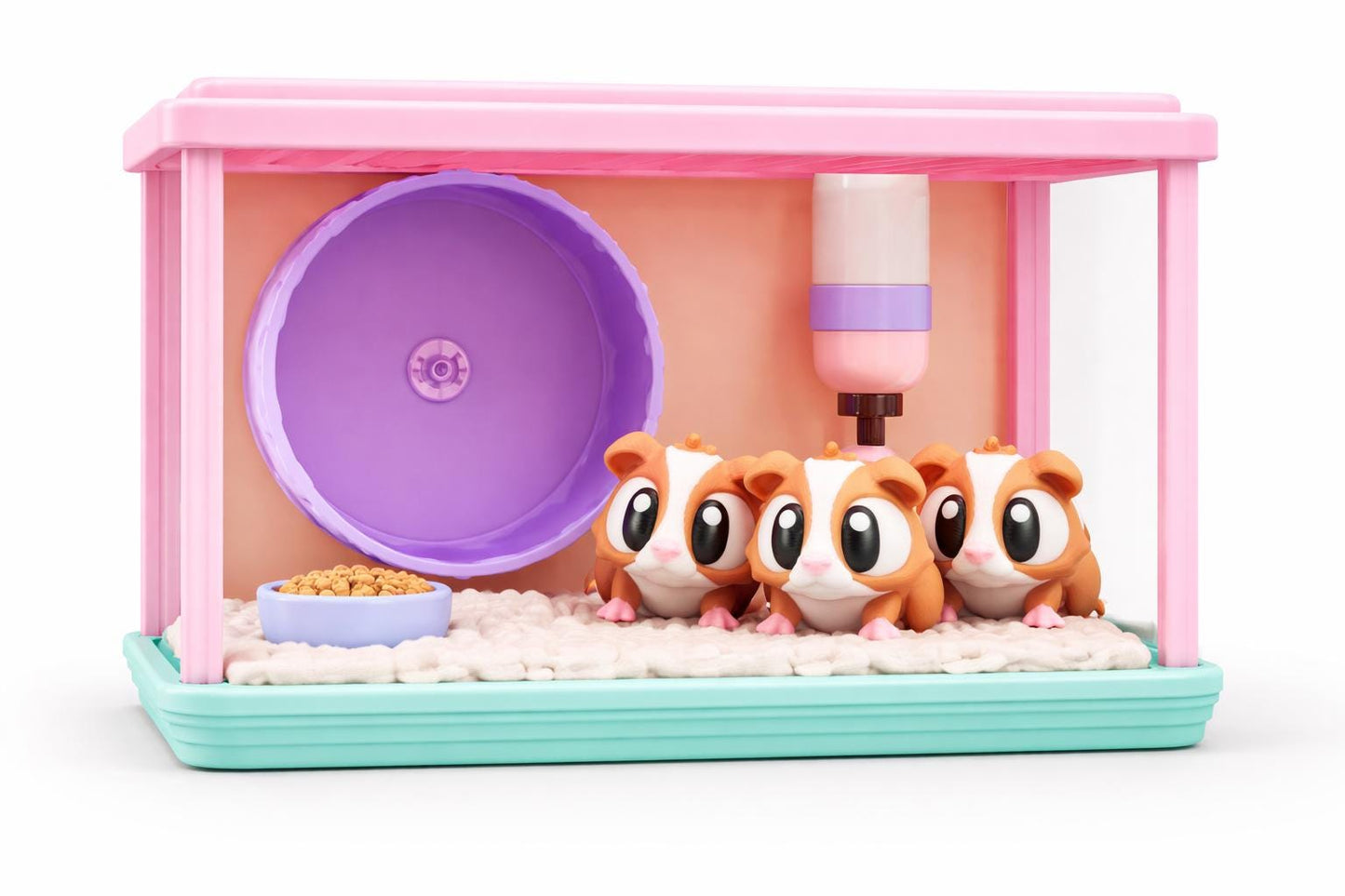 Flexi Guinea Pig Diorama Set