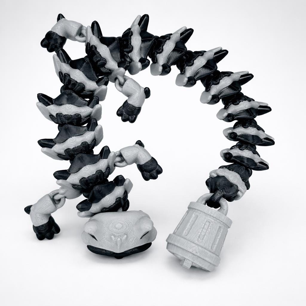 Articulated Raccoon Fidget Toy