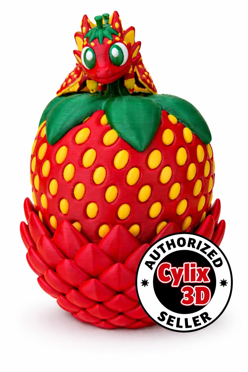 Strawberry Dragon and Egg Set