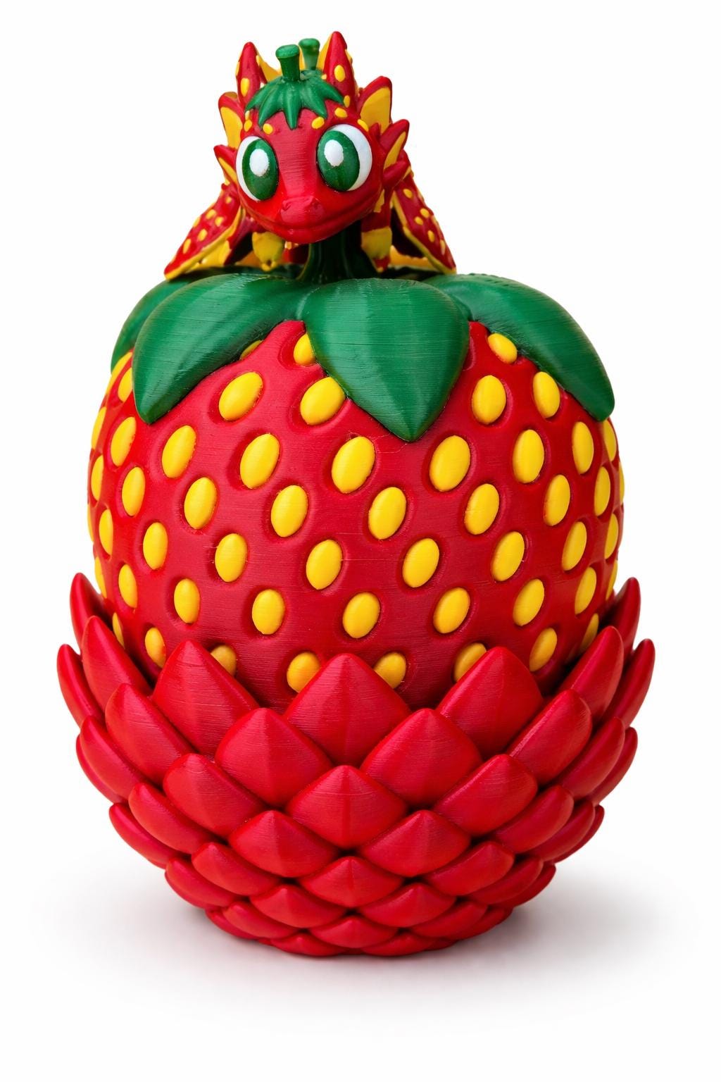 Strawberry Dragon and Egg Set