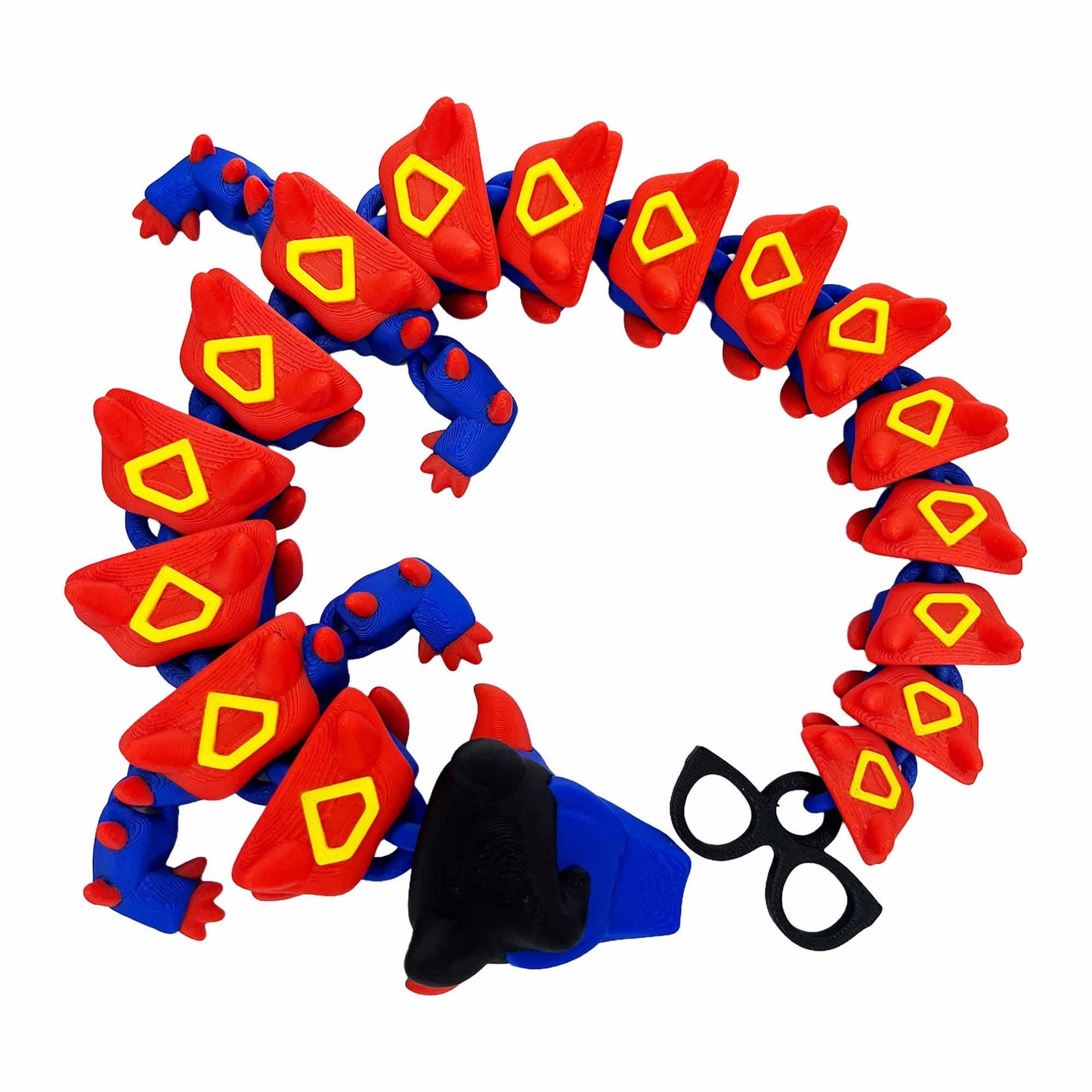 Superhero Dragon Toy: Comic Style Gift