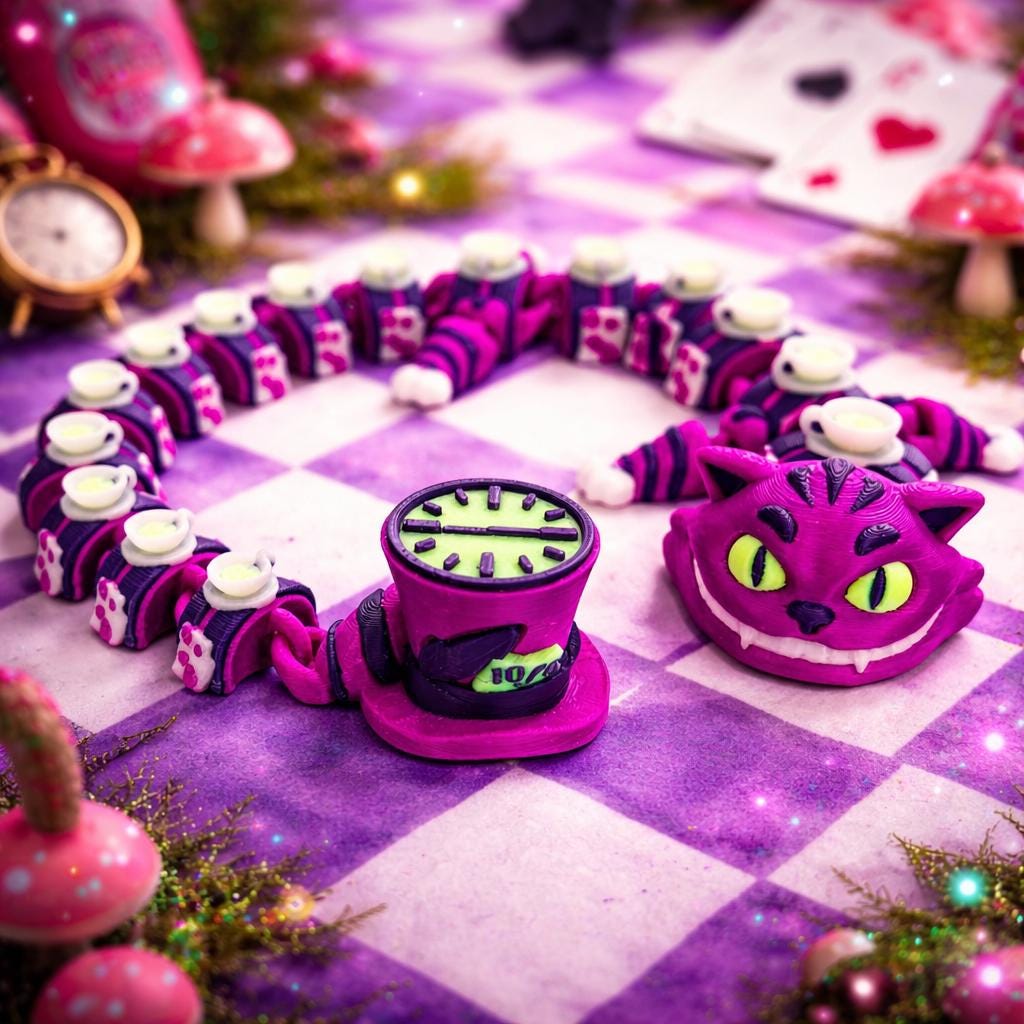 Smiling Cat Articulated Dragon