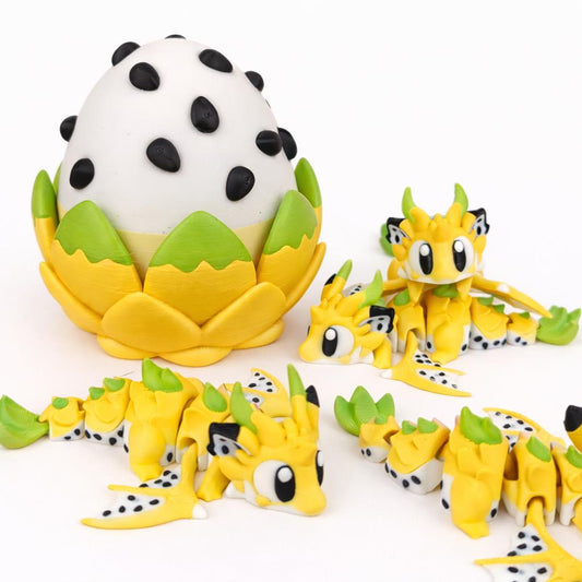 Dragon Fruit Dragons & Egg Set