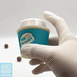 Yogurt Cup Fidget Clicker Toy