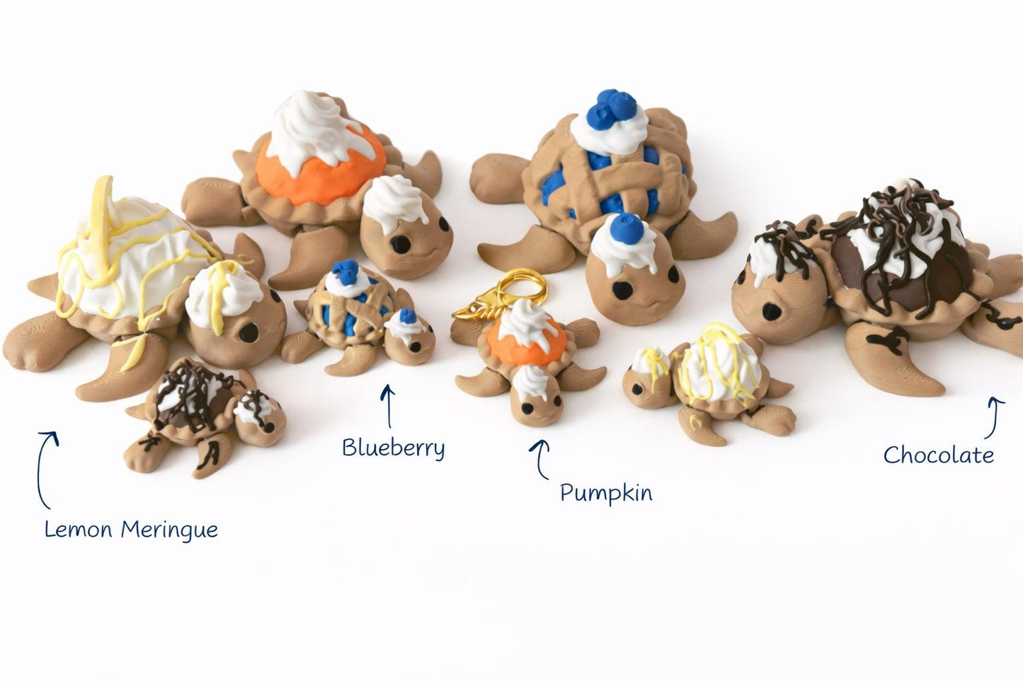 Dessert Pie Turtles
