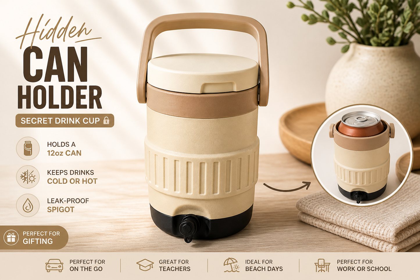 Can Cooler 12 oz