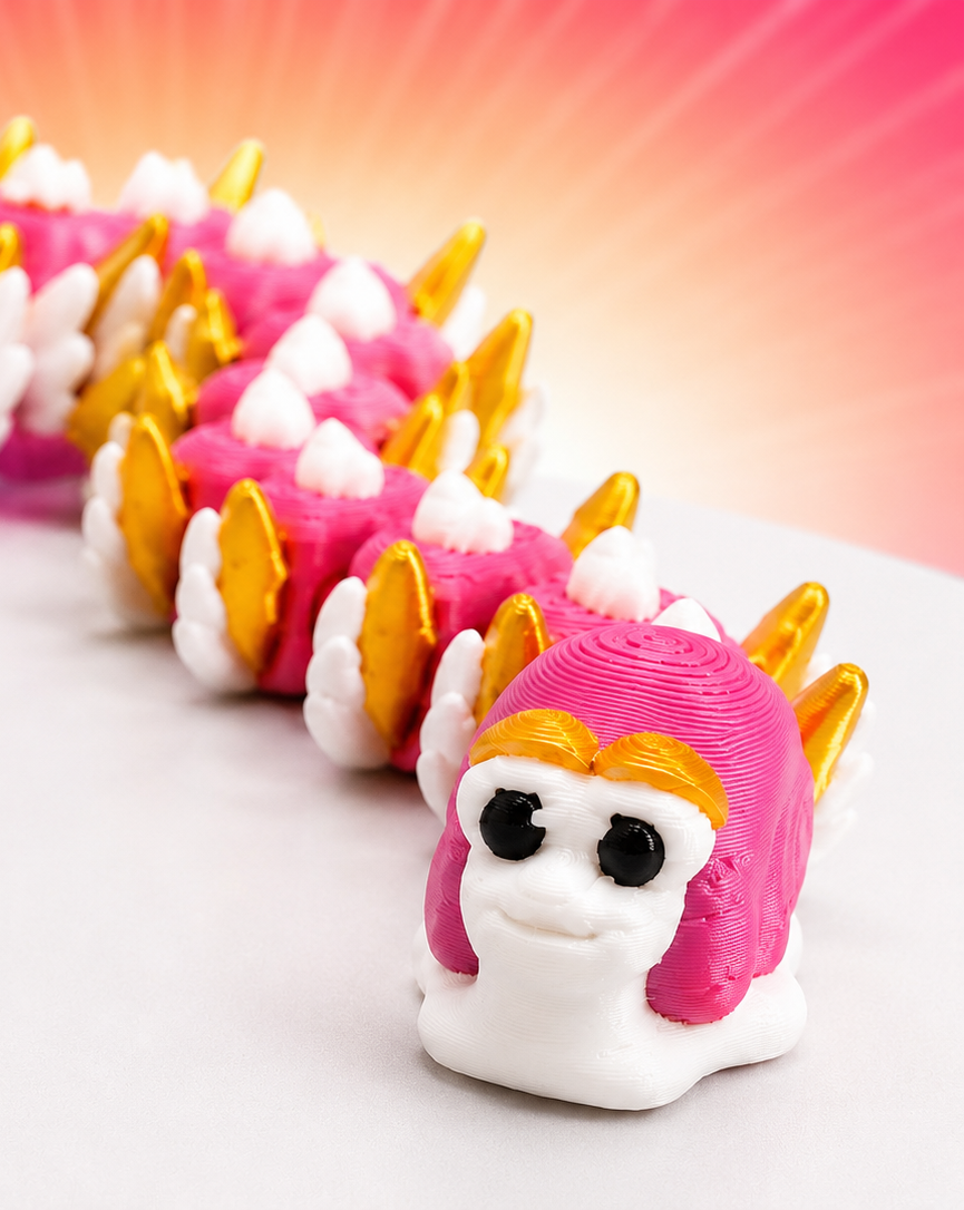 Axolotl Dragon Flexi