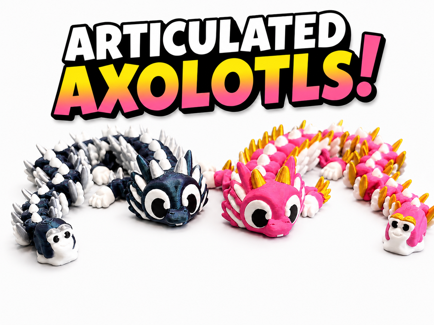 Axolotl Dragon Flexi