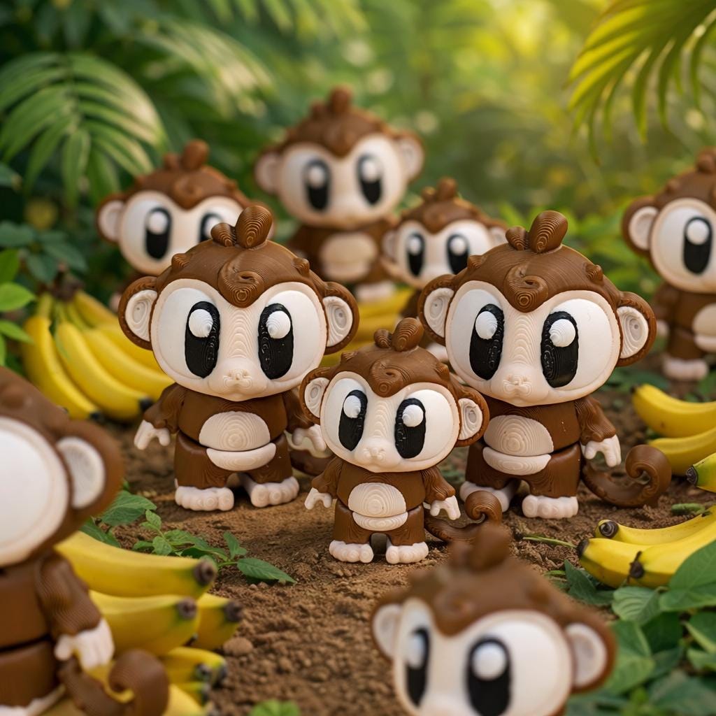 Monkey Treehouse Playset