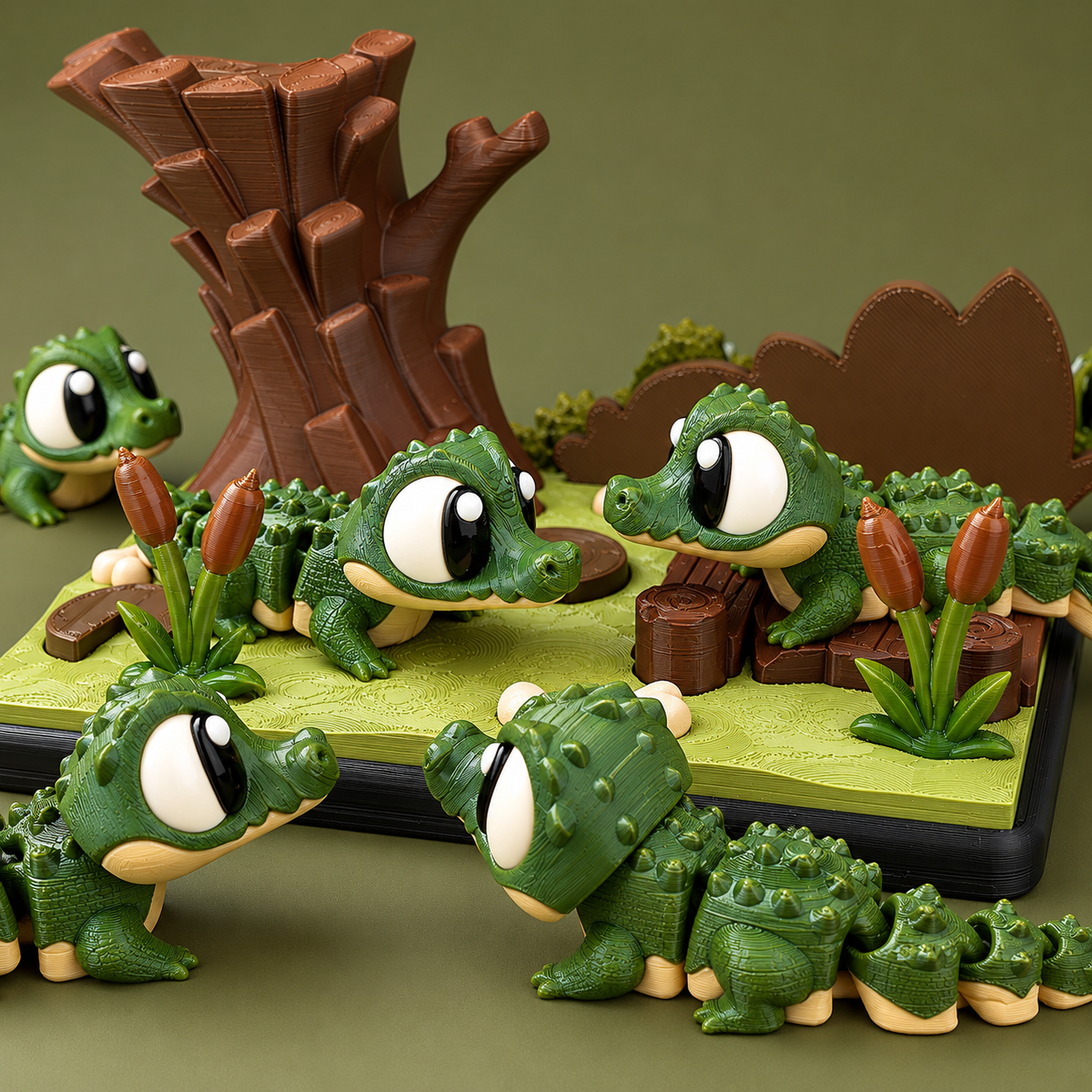 Crocodile Swamp Playset