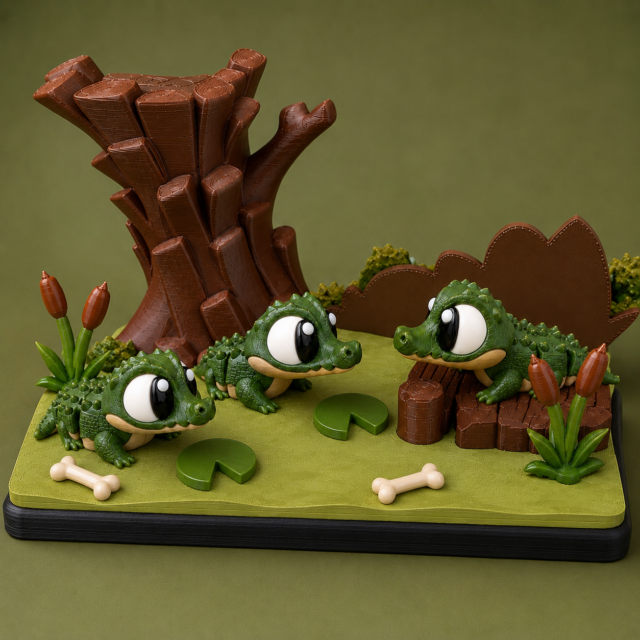 Crocodile Swamp Playset