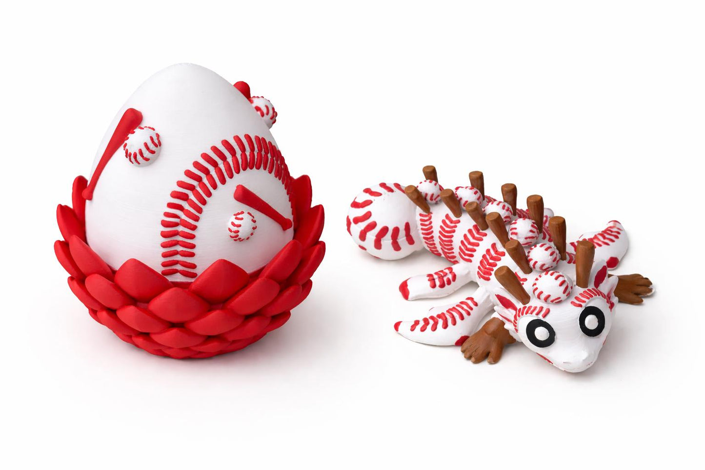 Baseball Dragon with Egg