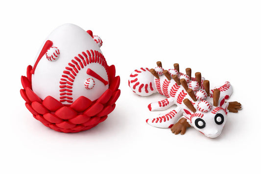 Baseball Dragon with Egg