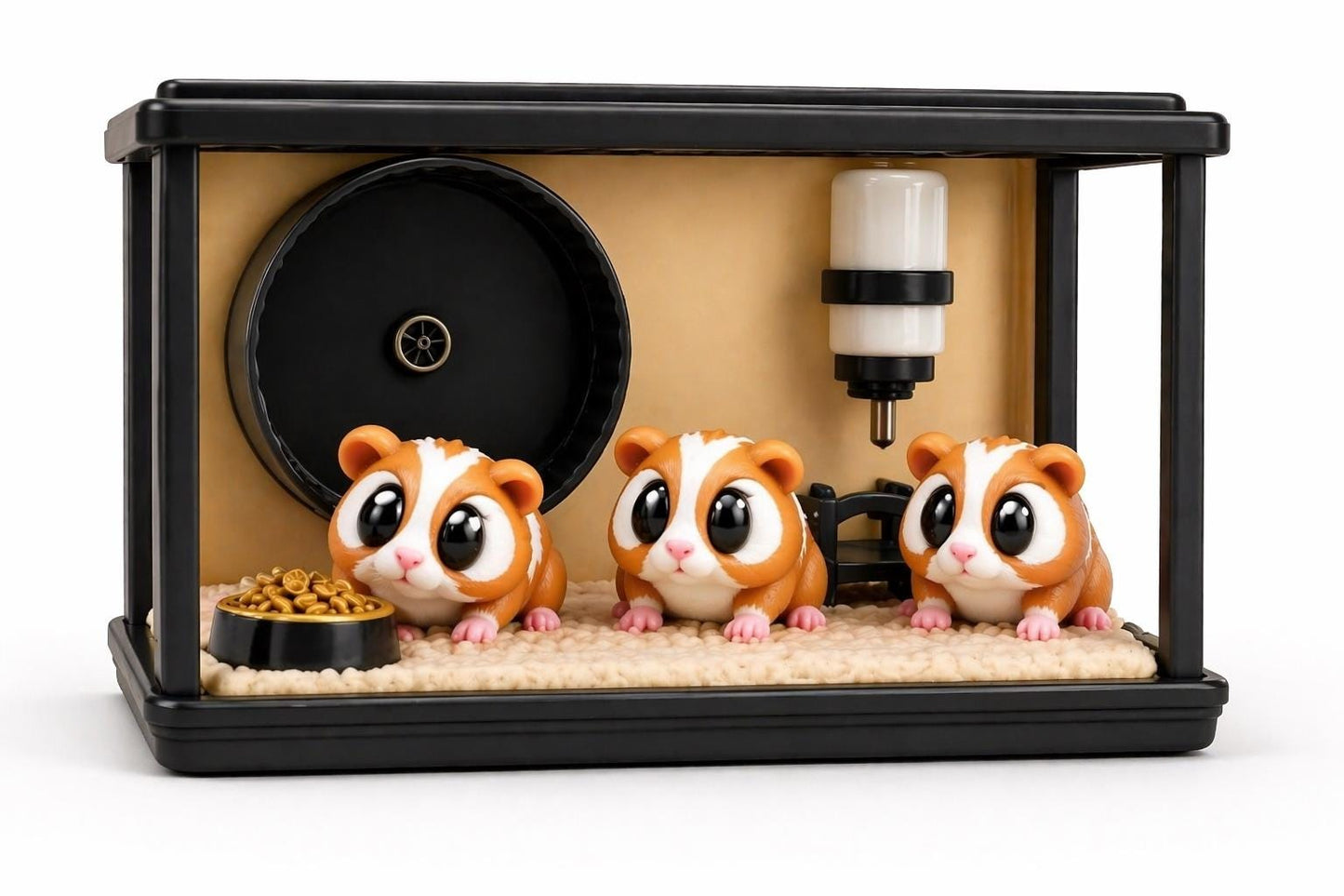 Flexi Guinea Pig Diorama Set