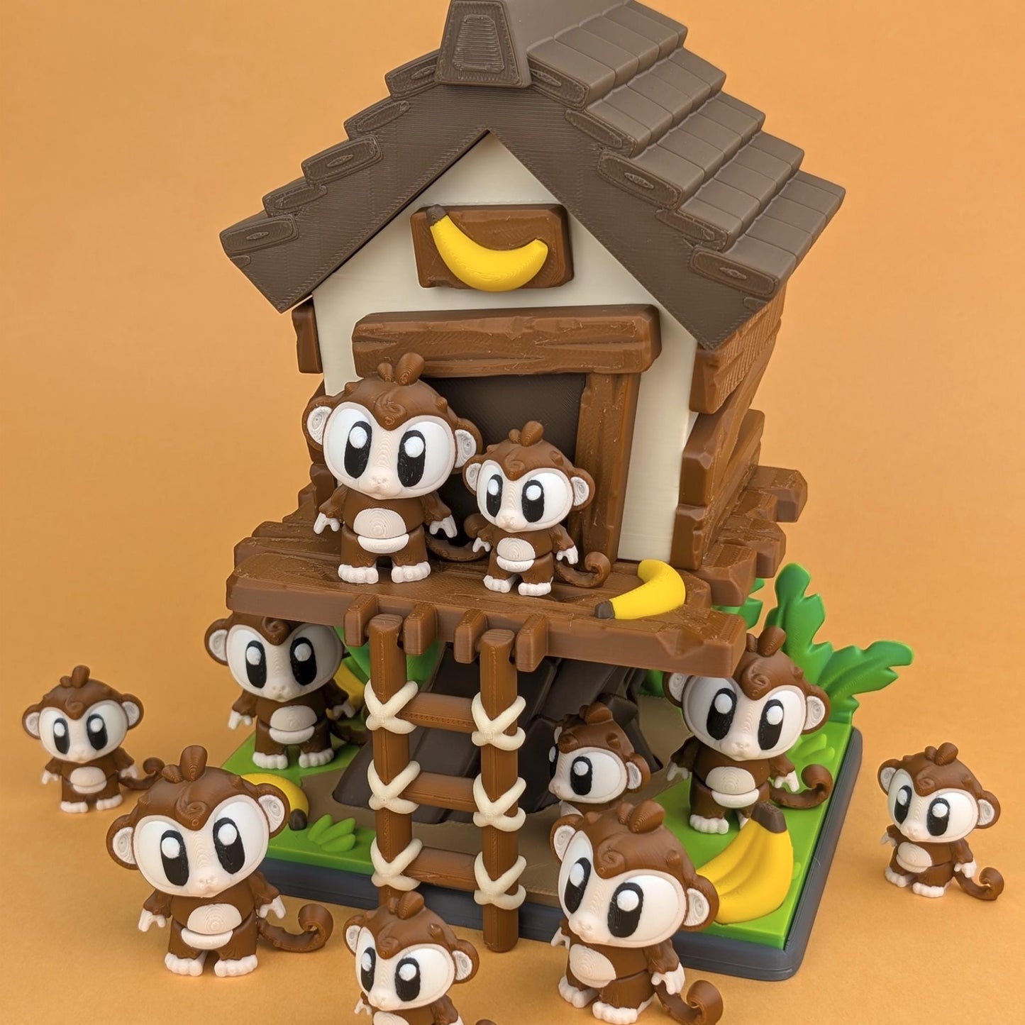 Monkey Treehouse Playset