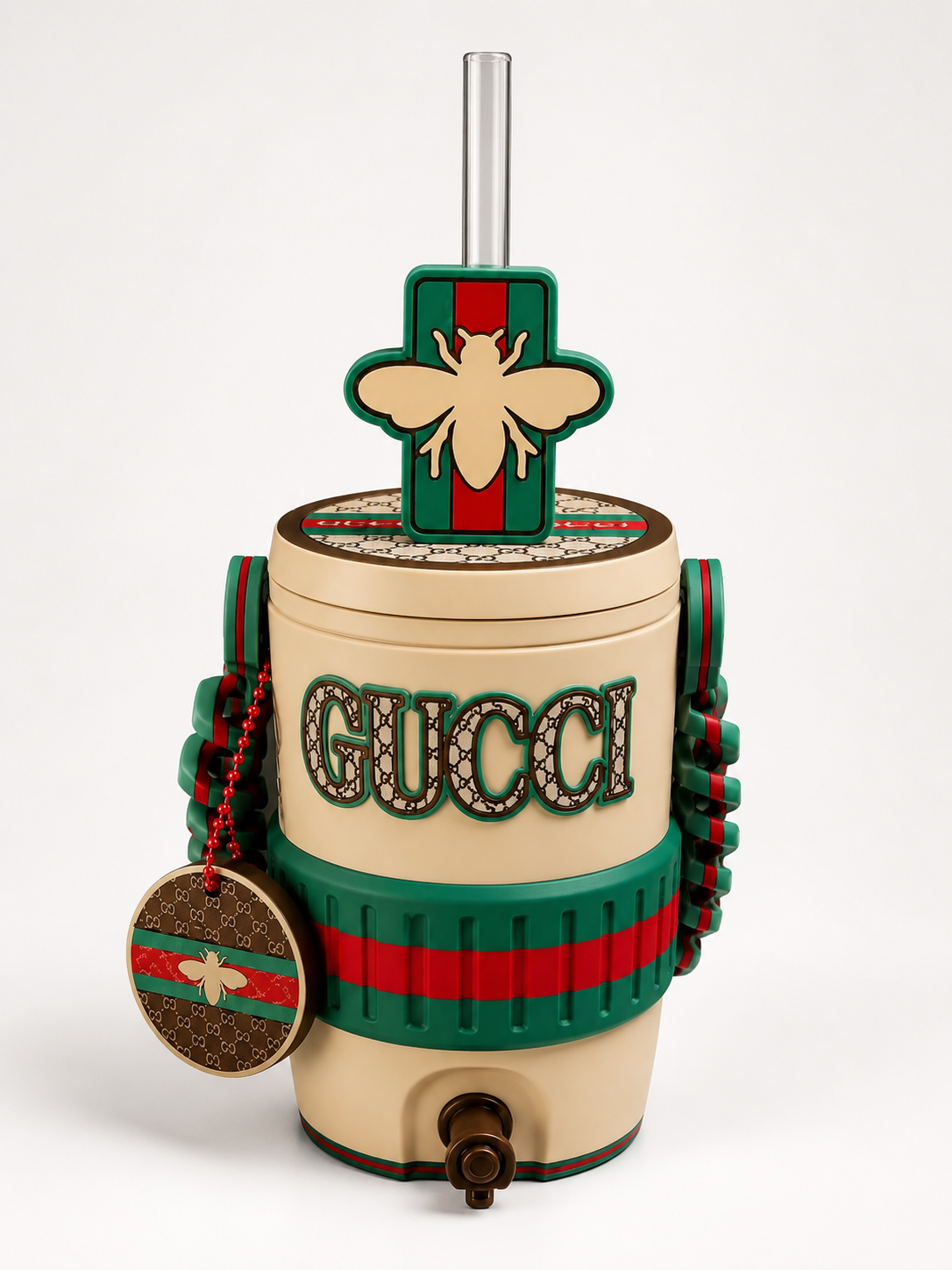 Luxury-Inspired Hidden Can Cooler with Matching Accessories