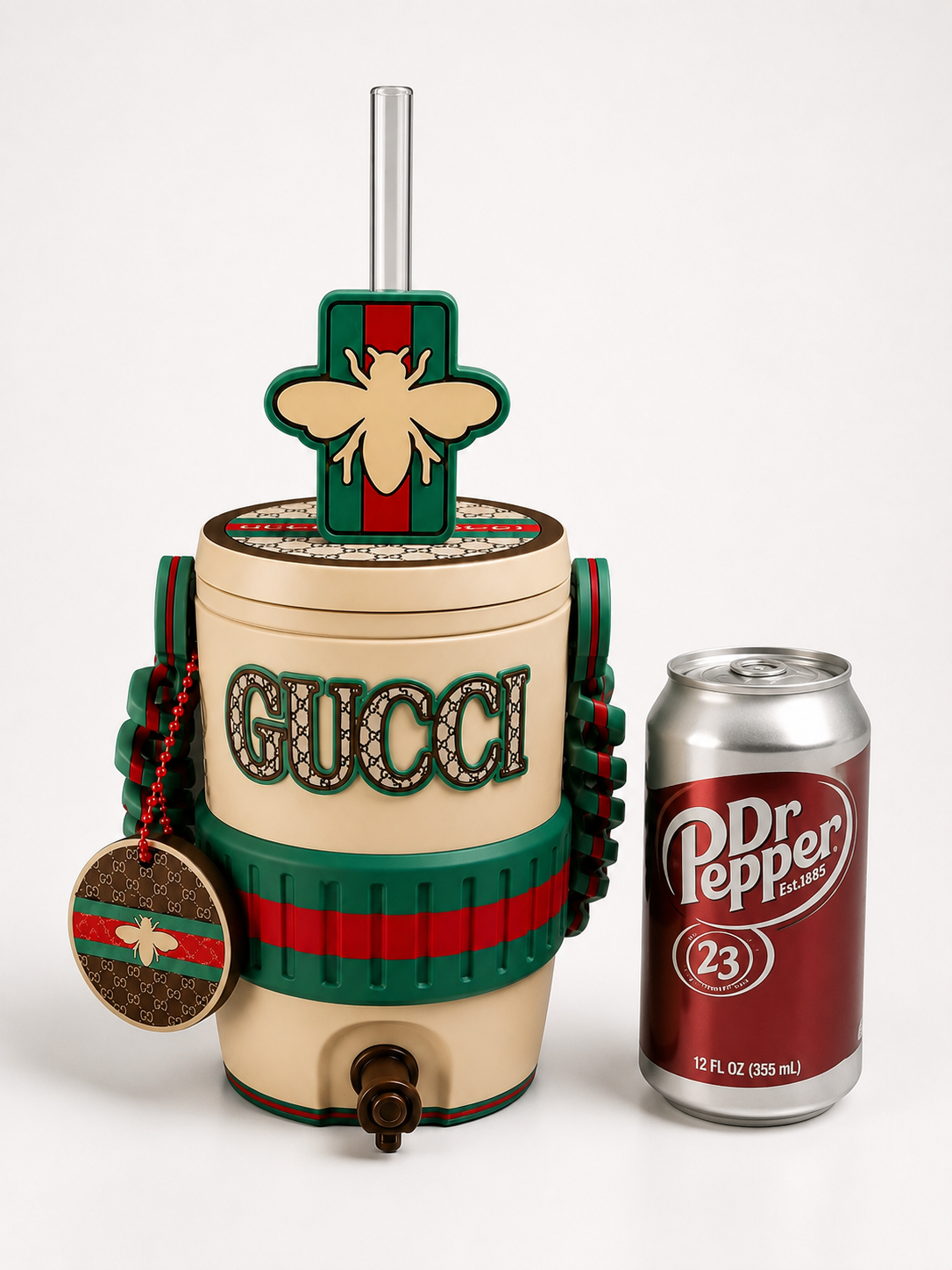 Luxury-Inspired Hidden Can Cooler with Matching Accessories
