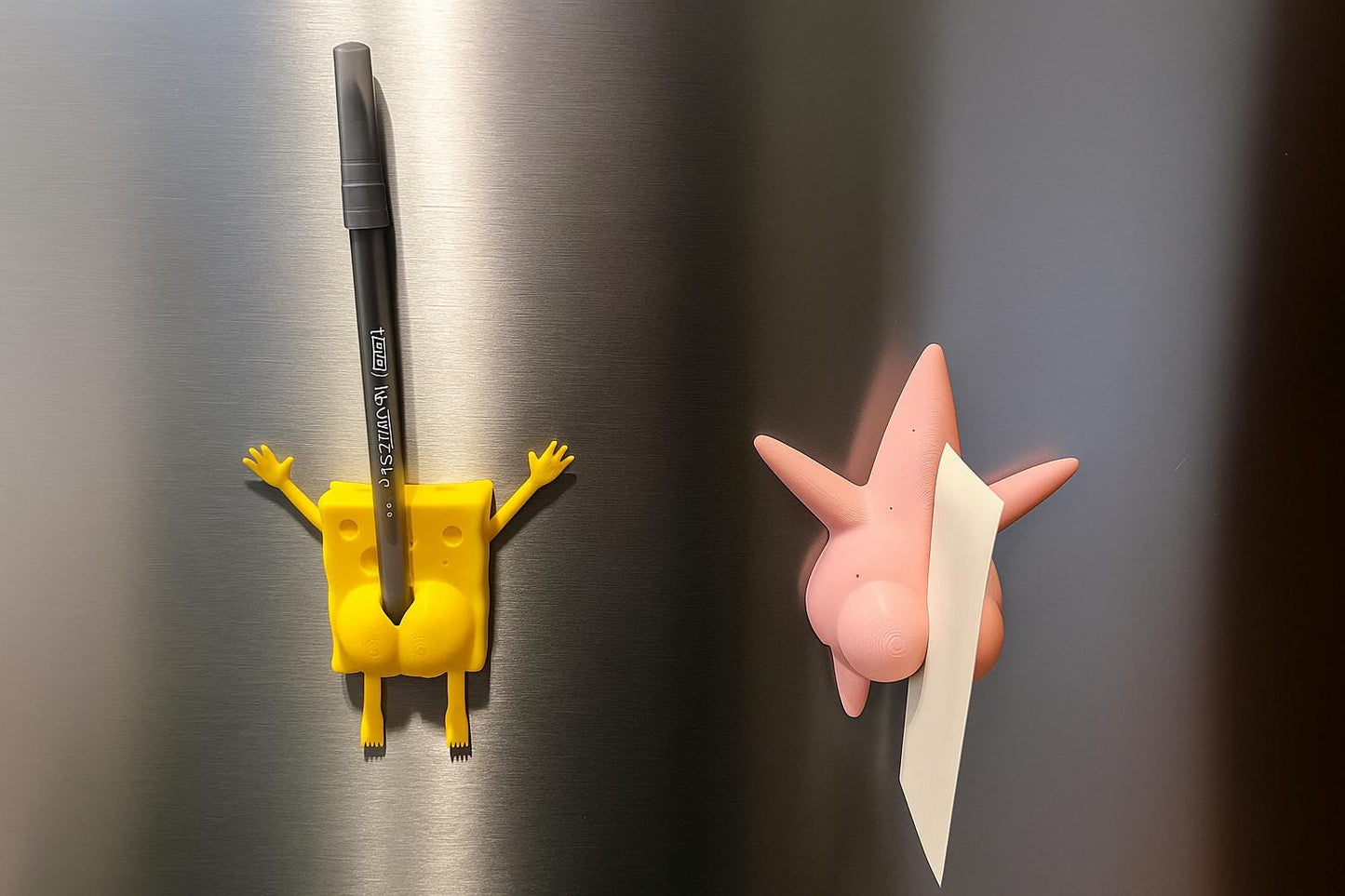 Sea Sponge and Friends Fridge Magnets