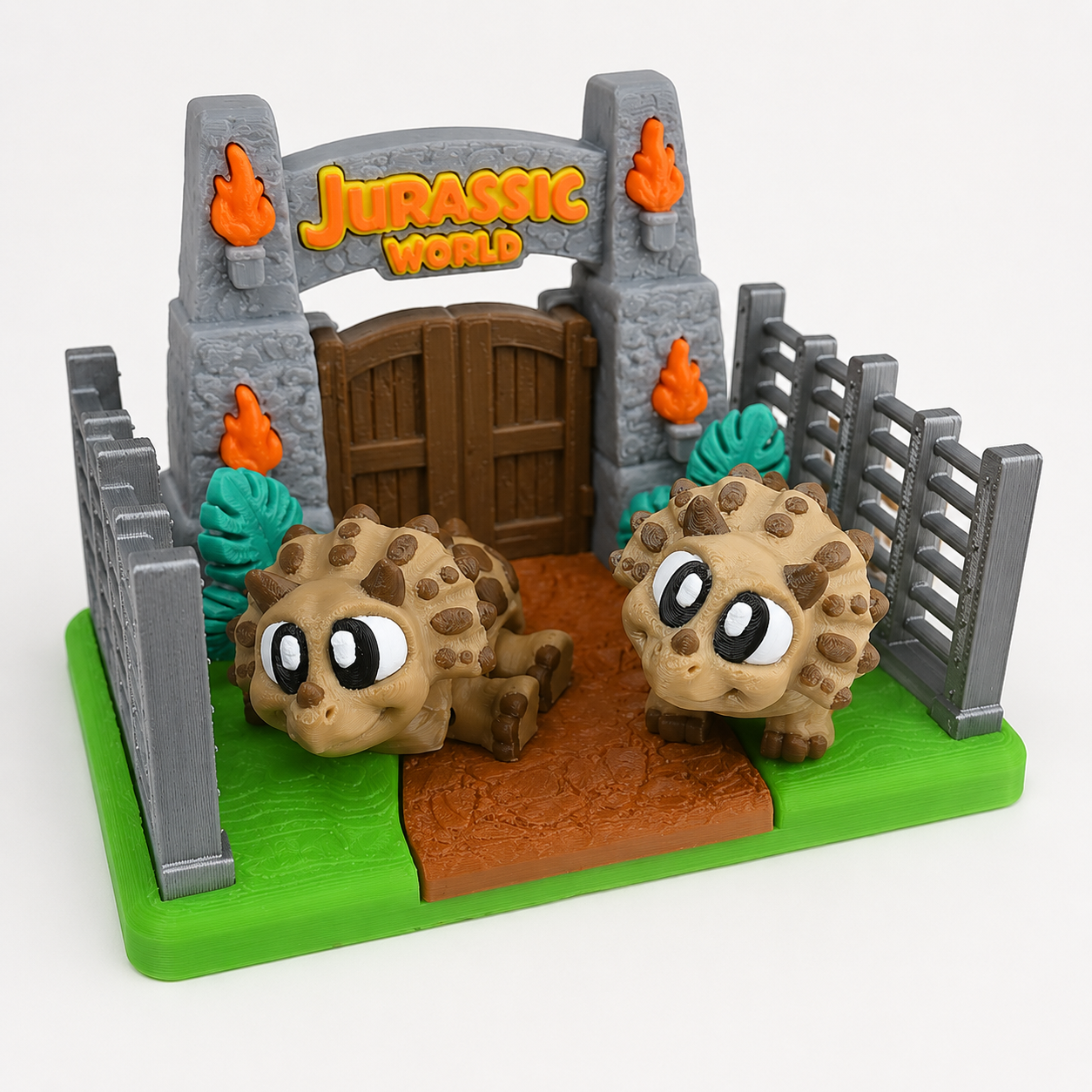 Dinosaur Park Diorama