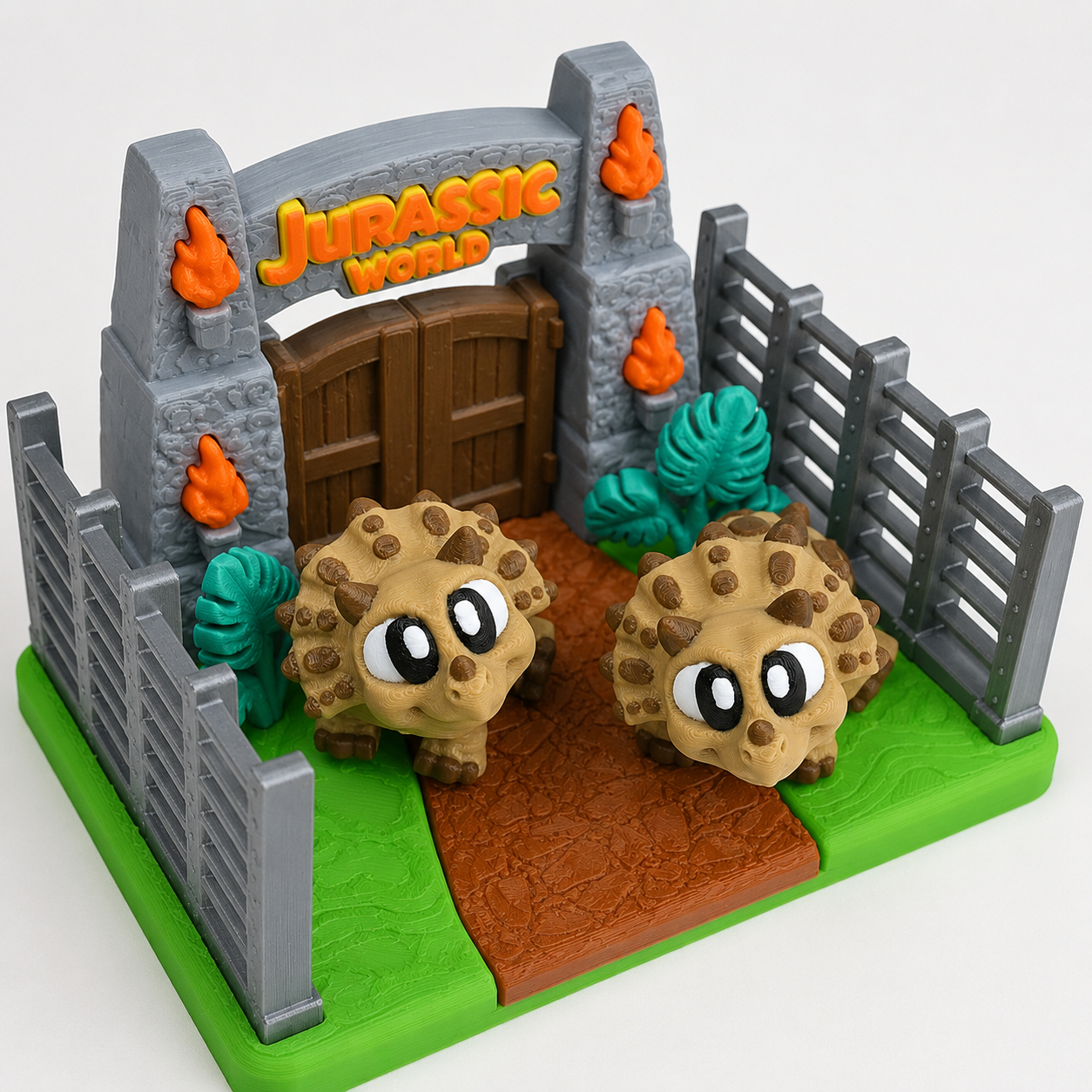 Dinosaur Park Diorama