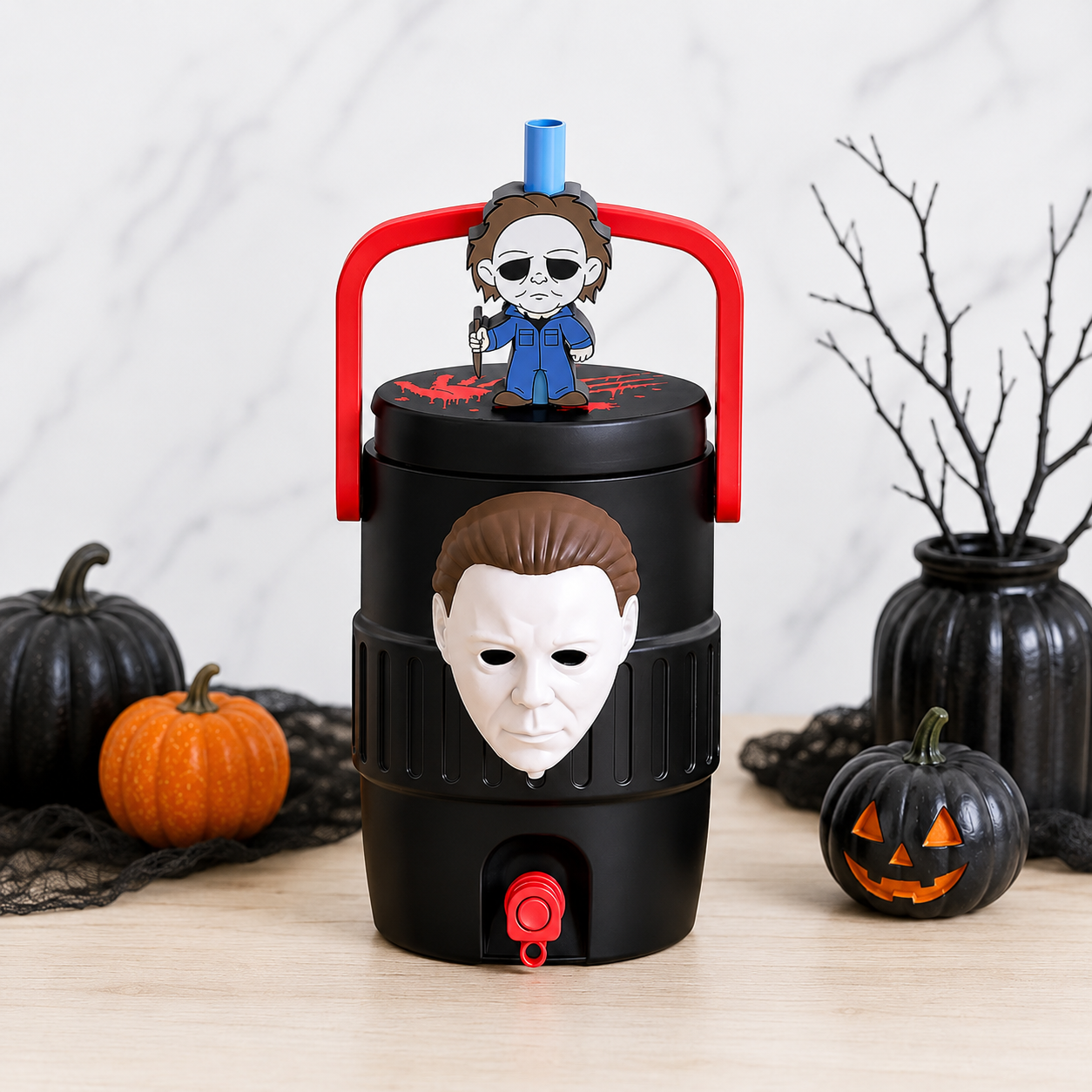 Halloween Horror Can Cooler